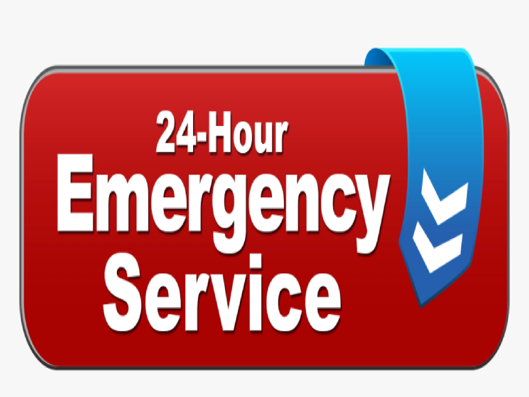 24 hour emergency service